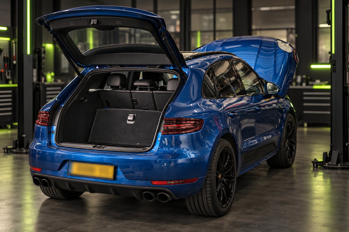 Porsche w warsztacie Unia